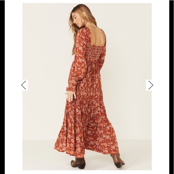 🔥NWT Free People Sweet Escape Long Sleeve Maxi - Picture 7 of 16